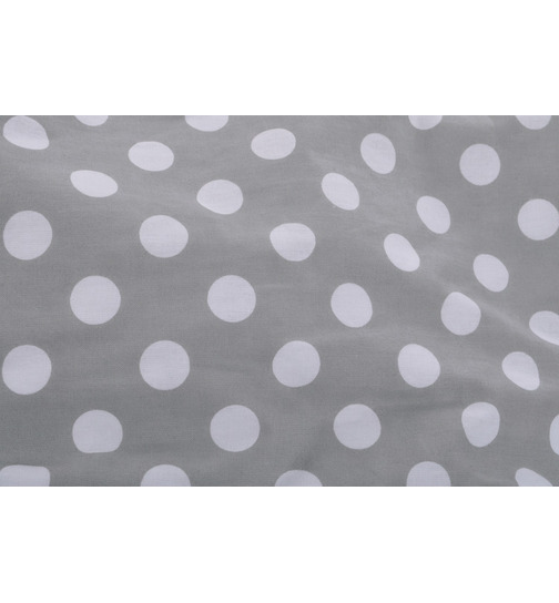 knorrtoys Kindersitzsack Grey White Dots