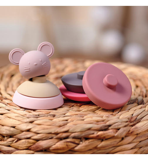 Nattou Silicon Stehaufmnnchen Maus verschiedene Designs