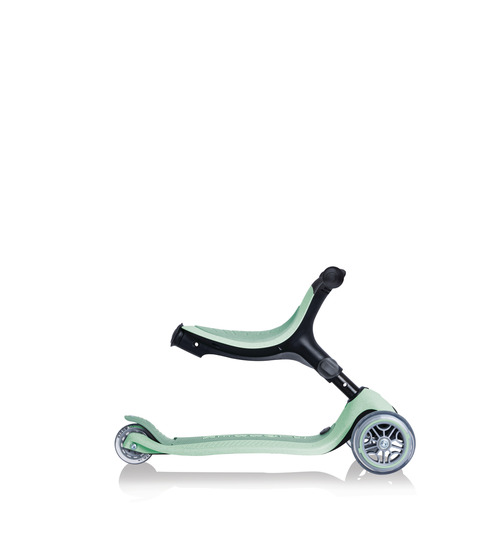Globber Go-Up Foldable Plus Eco 3in1 Kinderfahrzeug Dreirad, Laufrad, Scooter pistazie