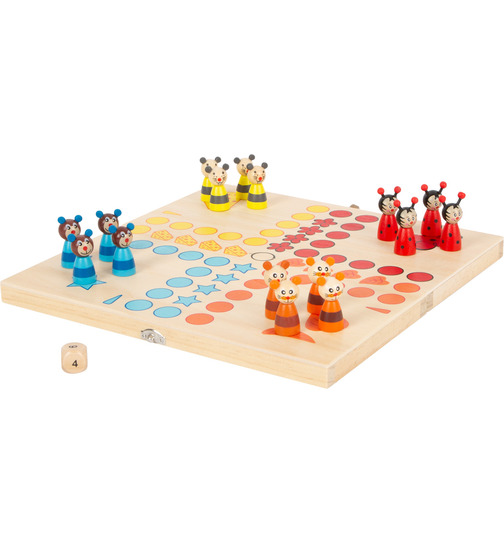 small foot Ludo Tiere Brettspiel