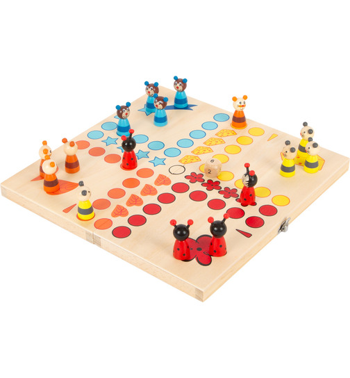 small foot Ludo Tiere Brettspiel