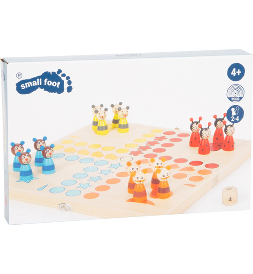 small foot Ludo Tiere Brettspiel